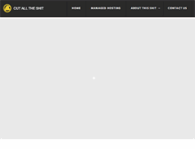 Tablet Screenshot of cutalltheshit.com